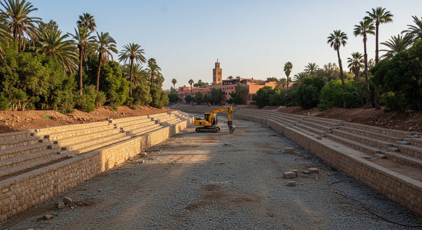 Oued Issil à Marrakech : 176 millions de dirhams en 3 tranches